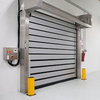 Strong Commercial Security Aluminum Alloy Spiral High Speed Hard Fast Shutter Doors