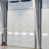 Electrical Aluminium steel Industrial Sliding Doors with entry 