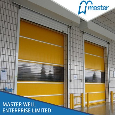 Automatic Commercial High Speed PVC Roll Up Doors
