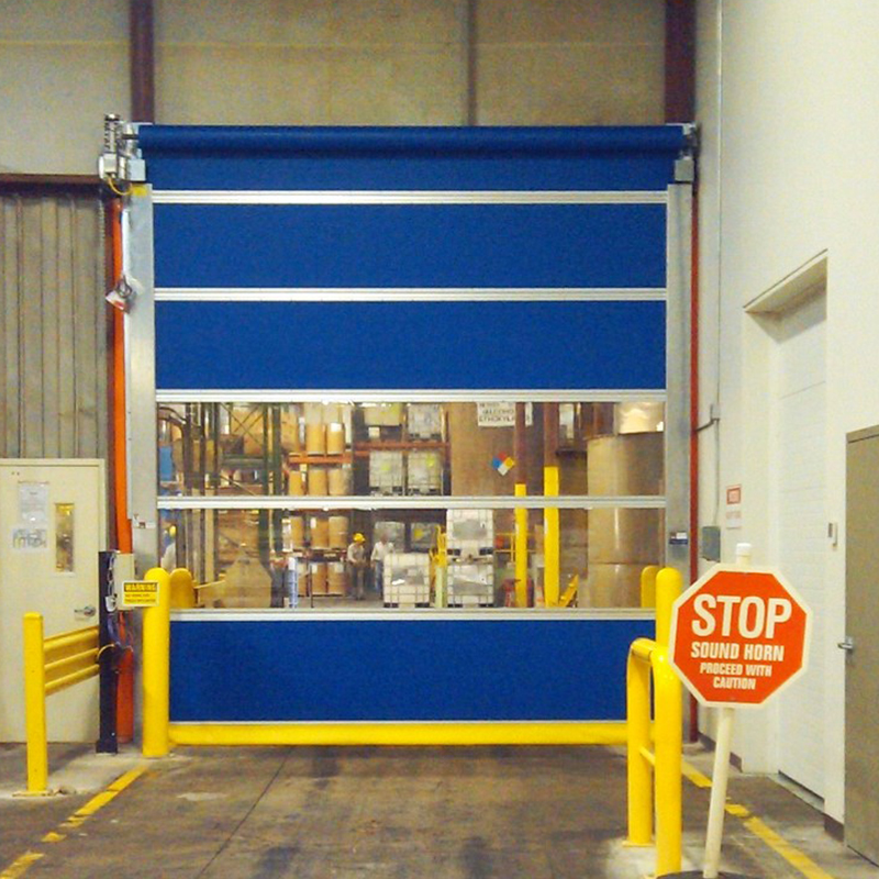What role do high speed doors play in warehouse