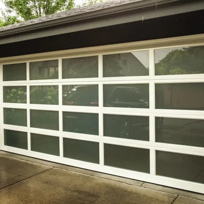 16 X 7 Full View Insulated Aluminum Glass Garage Door