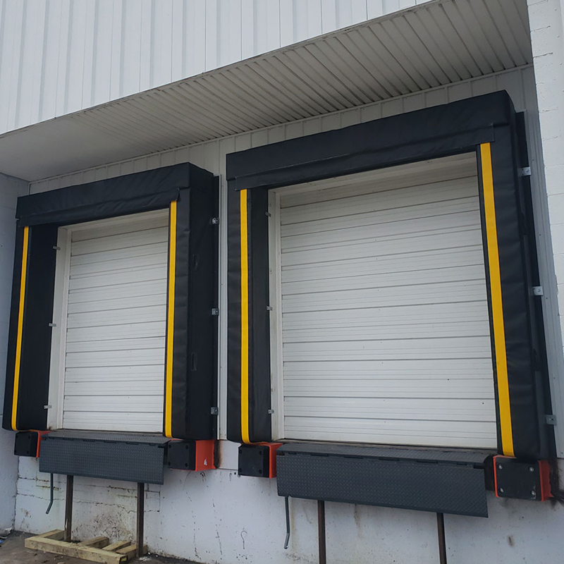 Compression Warehouse PVC Cushion Pad Rigid Dock Shelter
