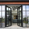 High Quality Hurricane Proof Soundproof Aluminum Glass Swing French Doors