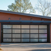 9x7 Residential Frosted Glass Alumium Garage Door