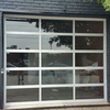 9x7 Residential Frosted Glass Alumium Garage Door