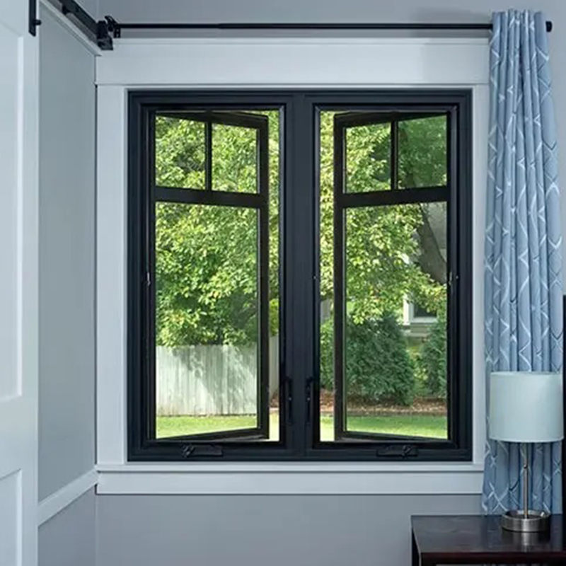 Master Well Aluminum Glass Casement Window with HIgh Quality