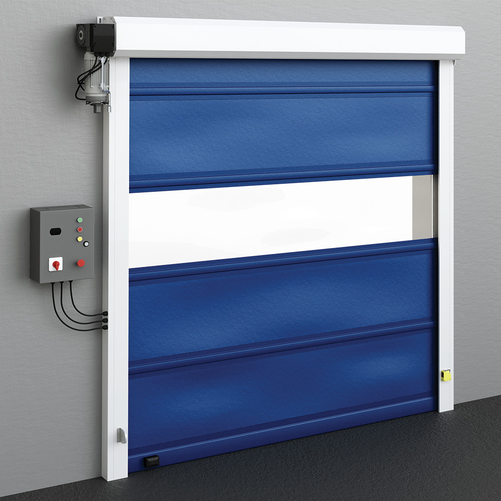 Master Well High Quality High Speed PVC Roll Up Doors