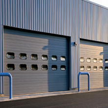 Electrical Galvanized Steel Secure Insulated High Speed Industrial Doors W 