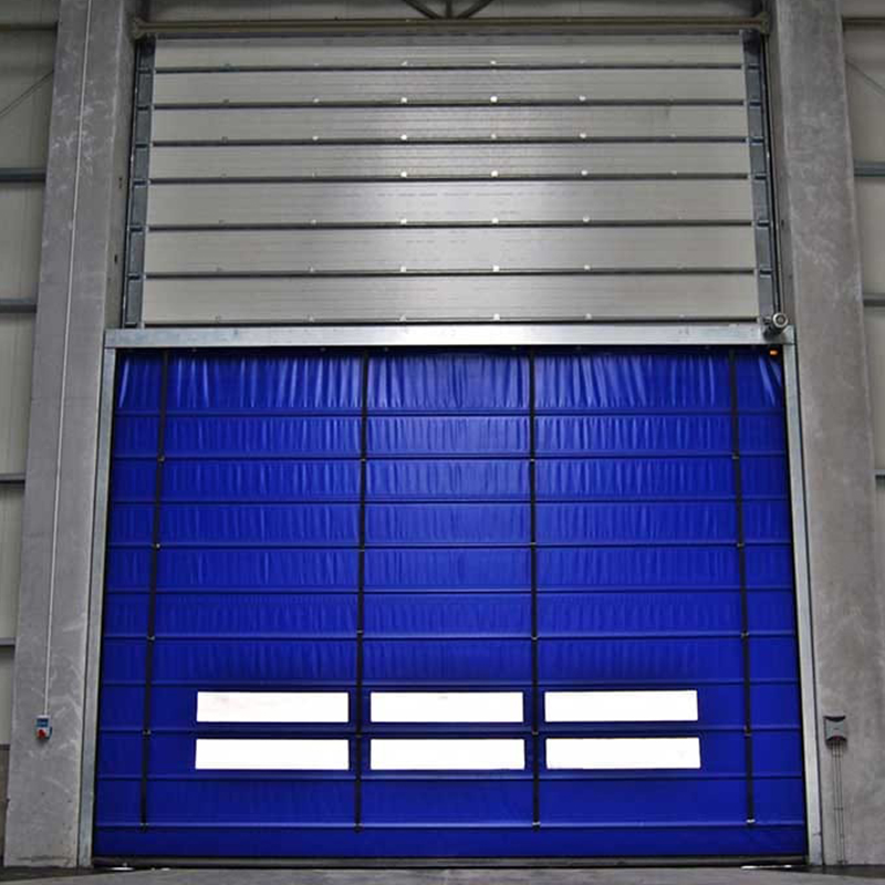 Internal Commercial High Speed PVC Stacking Doors