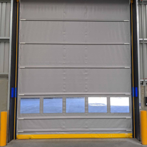 Internal Commercial High Speed PVC Stacking Doors