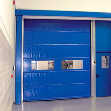 Automatic Commercial High Speed PVC Stacking Doors
