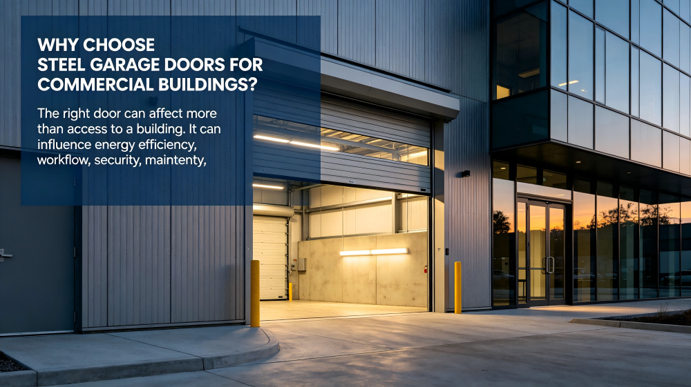 Why Choose Steel Garage Doors for Commercial Buildings