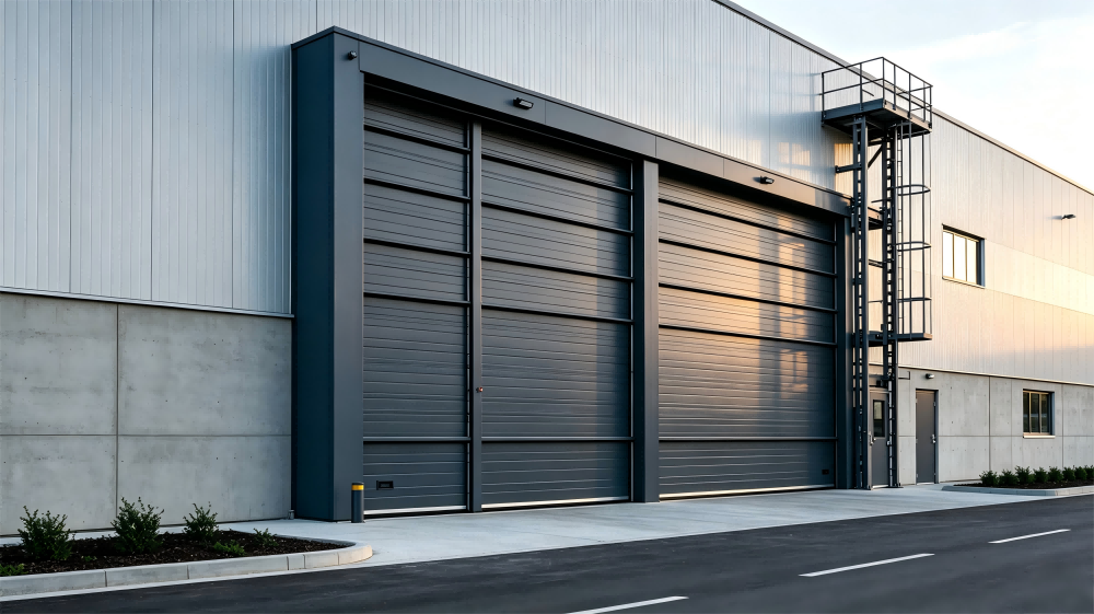 Industrial Steel Garage Doors
