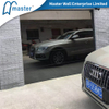 Black Frameless Overhead Aluminum Glass Garage Door