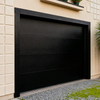 Sectional Contemporary Black Garage Doors