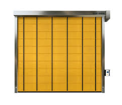 Flexible Commercial High Speed PVC Stacking Doors