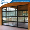 framed glass garage door