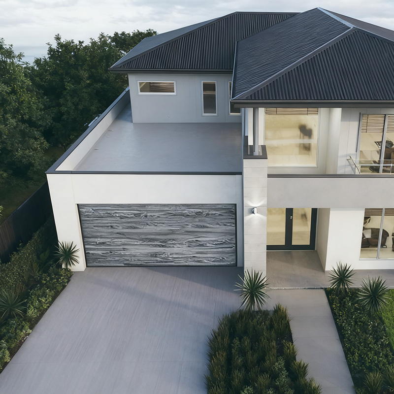 0ak Triple-layer New Overhead Garage Door