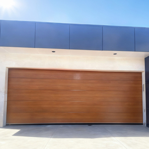 Decorative Single 16x7 Garage Door