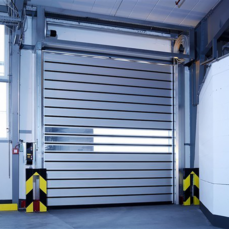 Efficient Logistics Dust Proof Metal Spiral High Speed Hard Fast Roller Doors