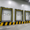 Industrial Sectional Doors with Dock Shelter