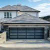 Residential Contemporary Frosted Glass Garage Door