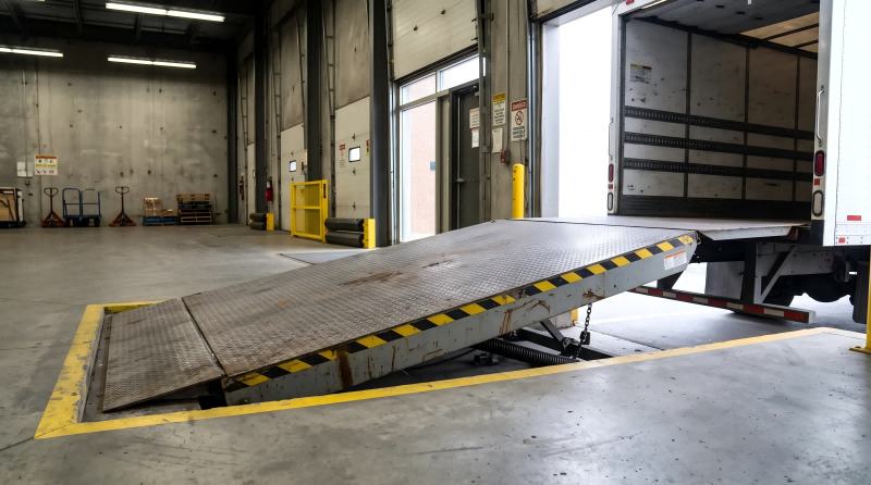 Master Well's mechanical dock leveler
