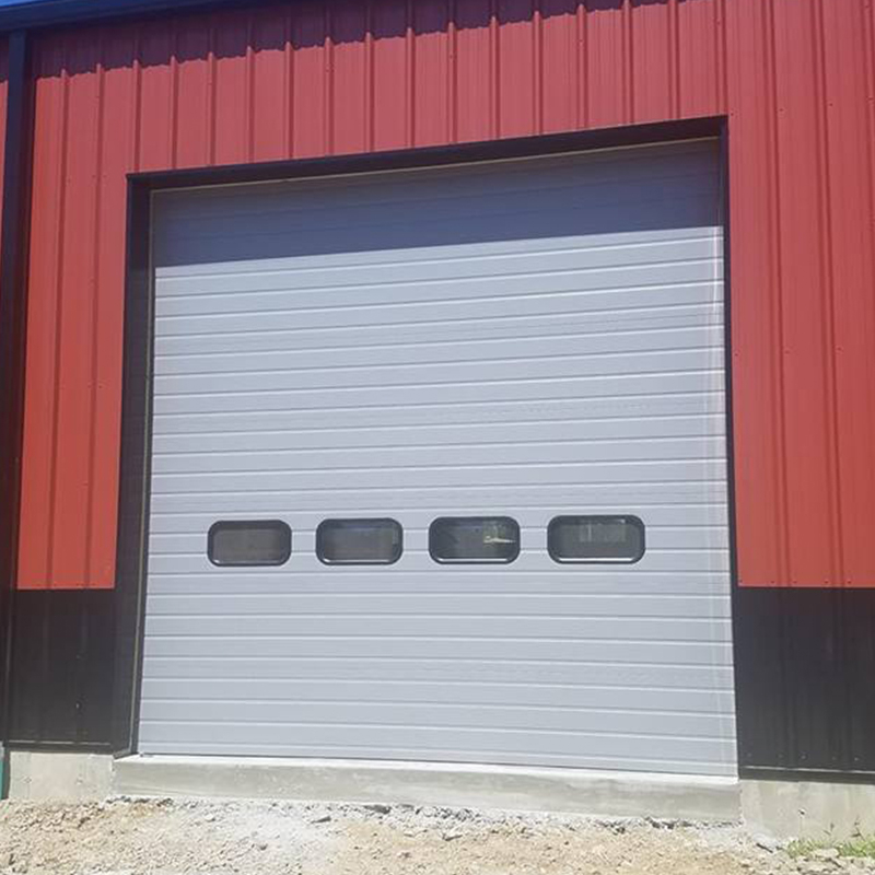 Electrical PU Sandwich Panel Secure Insulated High Speed Industrial Doors 