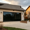 Frameless Overhead Aluminum Glass Garage Door