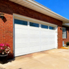 White Residential Insulated Electric Garage Doors
