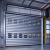 Electrical Commercial Anti-Wind Aluminum Alloy Spiral High Speed Hard Fast Rolling Doors