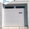 Customized Commercial Insluted Glass Vertical Lift Sectional Garage Doors