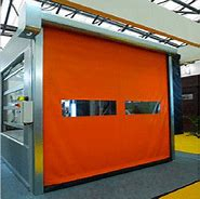 Automatic Commercial High Speed PVC Zipper Doors