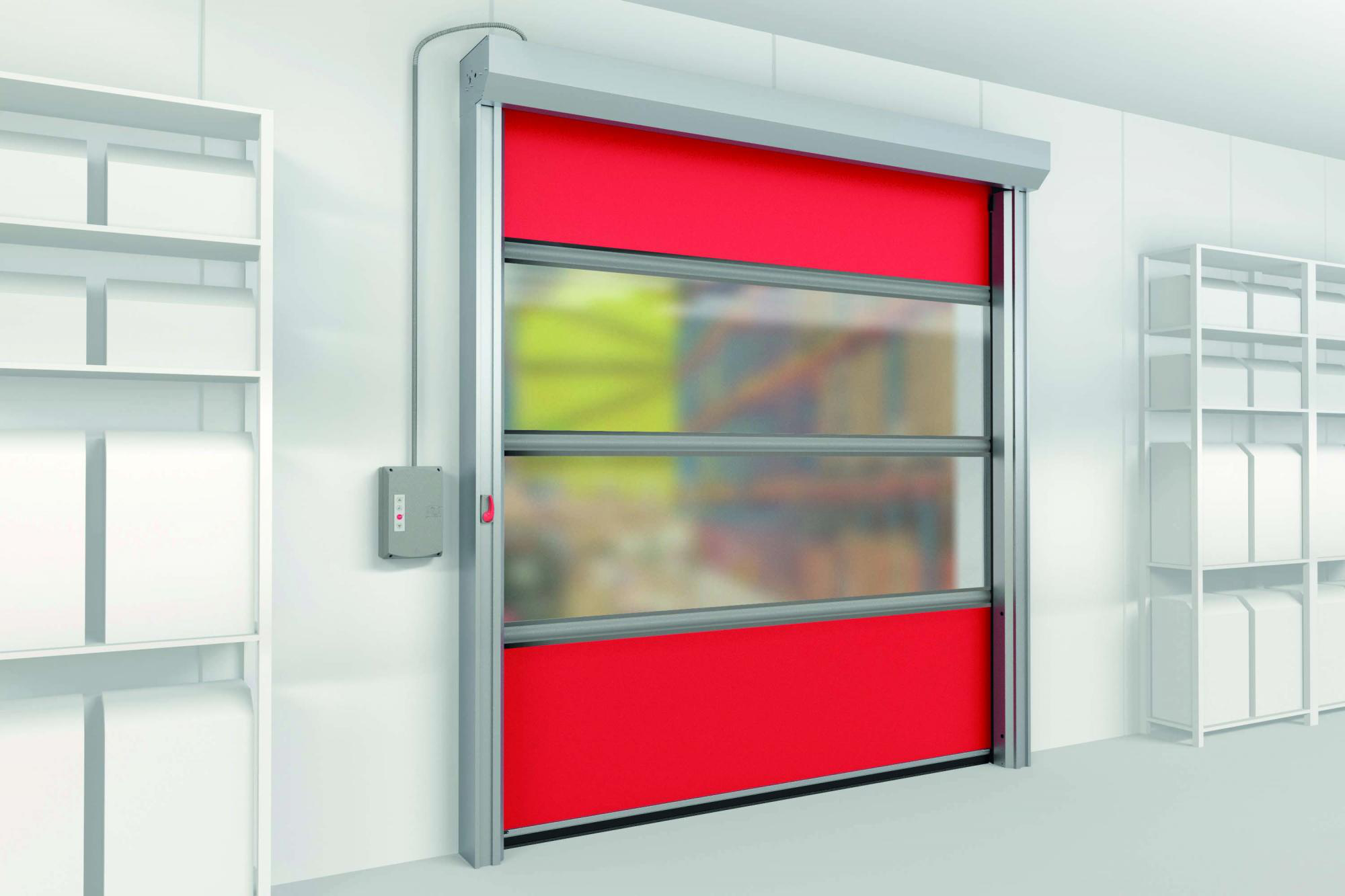 What is the specification for High Speed PVC Roll up Doors?
