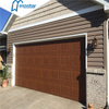 Automatic Rapid Residential Low Headroom Metal Overhead Garage Doors with Glass 