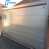 Automatic Rapid Residential Low Headroom Metal Overhead Garage Doors with Glass 