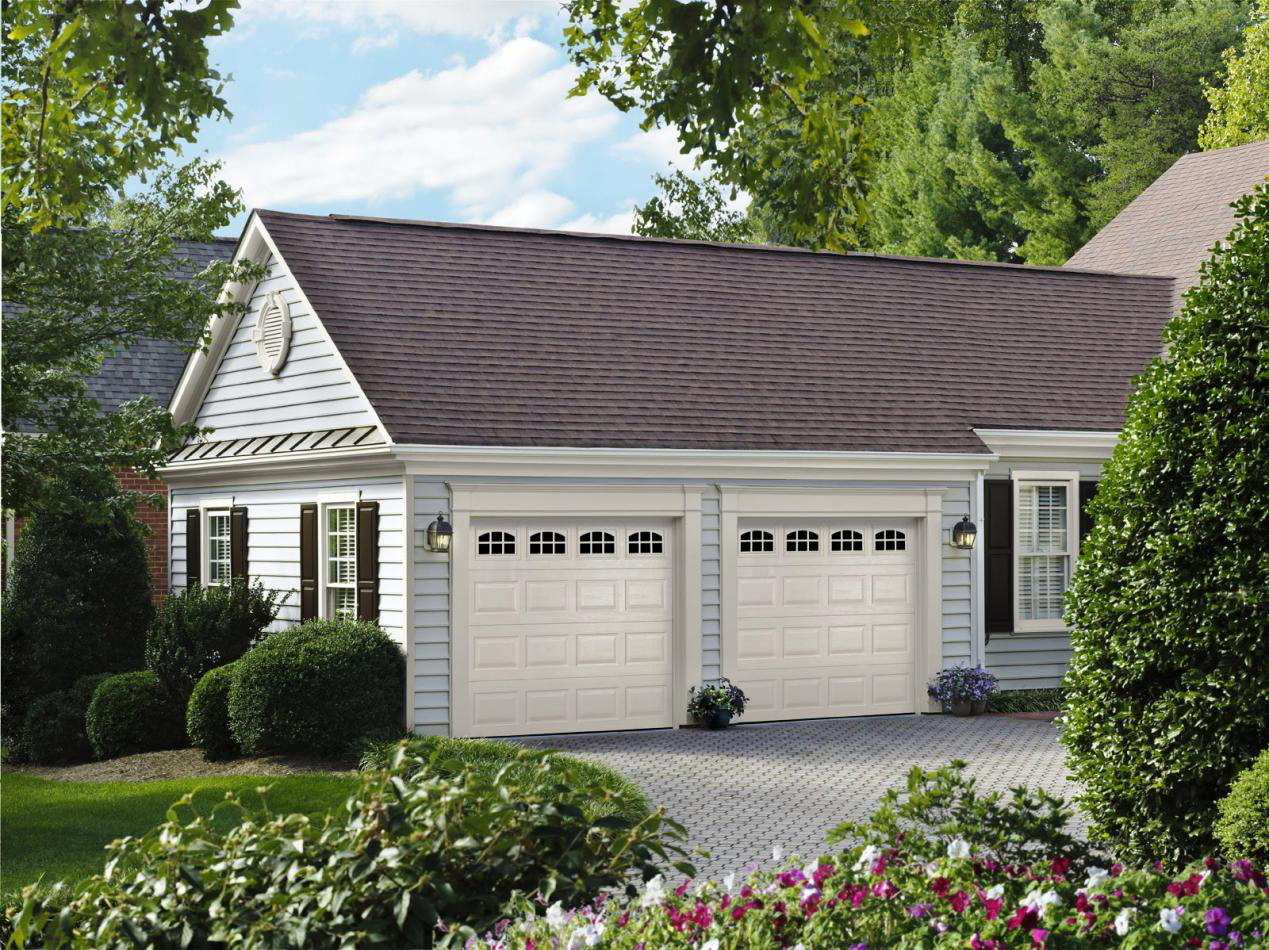 What is the advantages of sectional garage doors